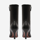 STIVALETTI JAMIE STRETCH BOOTIE 80 JAMIESTRETCHBOOTIE BLACK AMINA MUADDI 