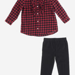 SET DUE PEZZI IN COTONE 310981202 001 POLO RALPH LAUREN KIDS 