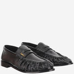 MOCASSINI LE LOAFER IN PELLE LUCIDA 766876 AA00K1000 SAINT LAURENT 