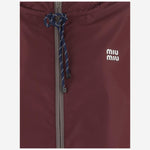 GIACCA IN TELA TEC CON LOGO ML1054 13MFF0399 MIU MIU 