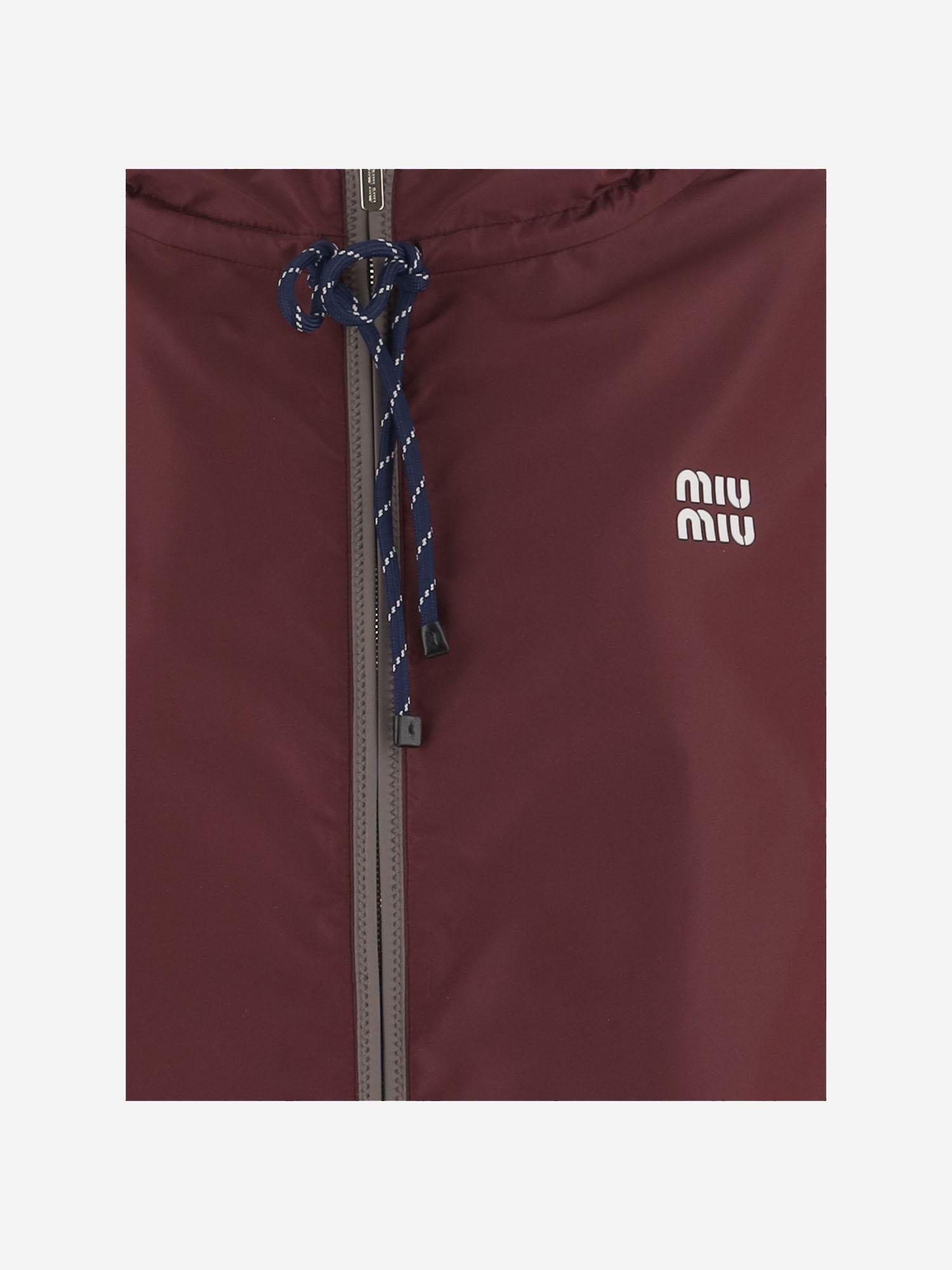 GIACCA IN TELA TEC CON LOGO ML1054 13MFF0399 MIU MIU 