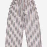 PANTALONI IN MISTO LINO CON MOTIVO A RIGHE 04618057 361 BABE & TESS KIDS 
