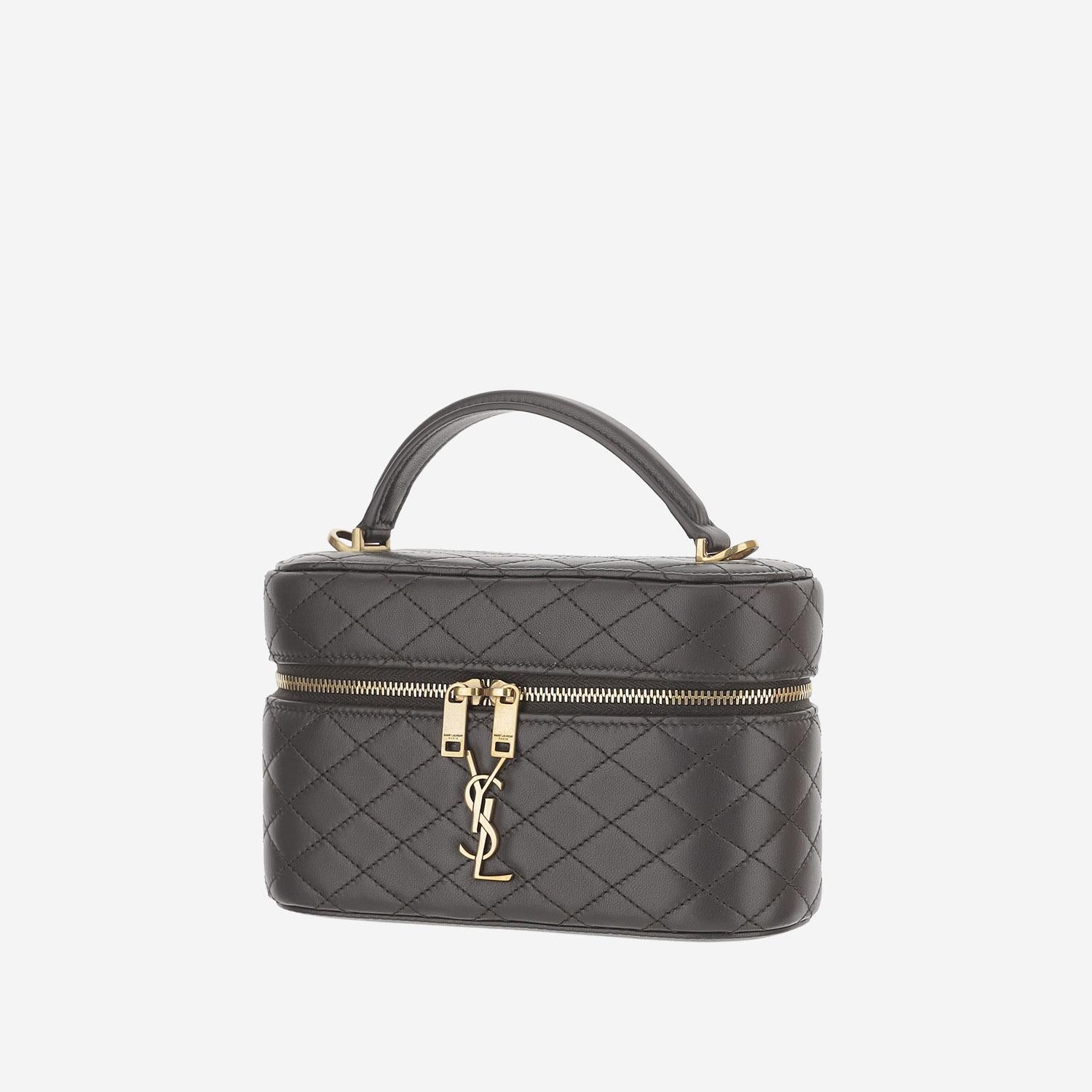 BORSA VANITY GABY MINI IN PELLE 766731 1EL071997 SAINT LAURENT 