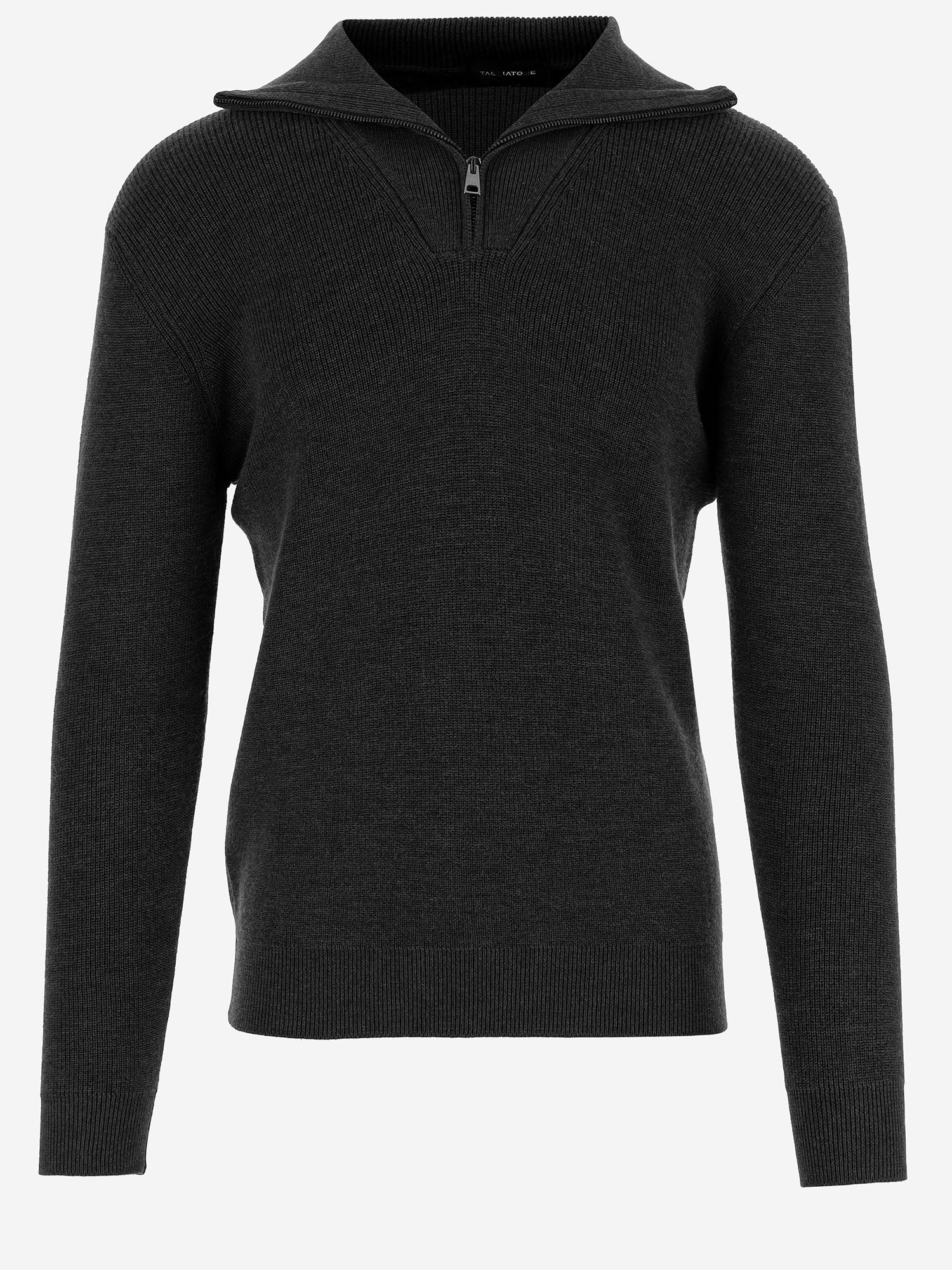 MAGLIONE LINTON IN LANA LINTON PWI2501NERO TAGLIATORE 