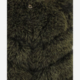 GILET CON CAPPUCCIO IN PELLICCIA SINTETICA TH06 FFX013 UNCOMMON 