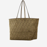 BORSA SHOPPING ROLL GRANDE CON MOTIVO FF 8BH425AT14 F1QD0 FENDI 