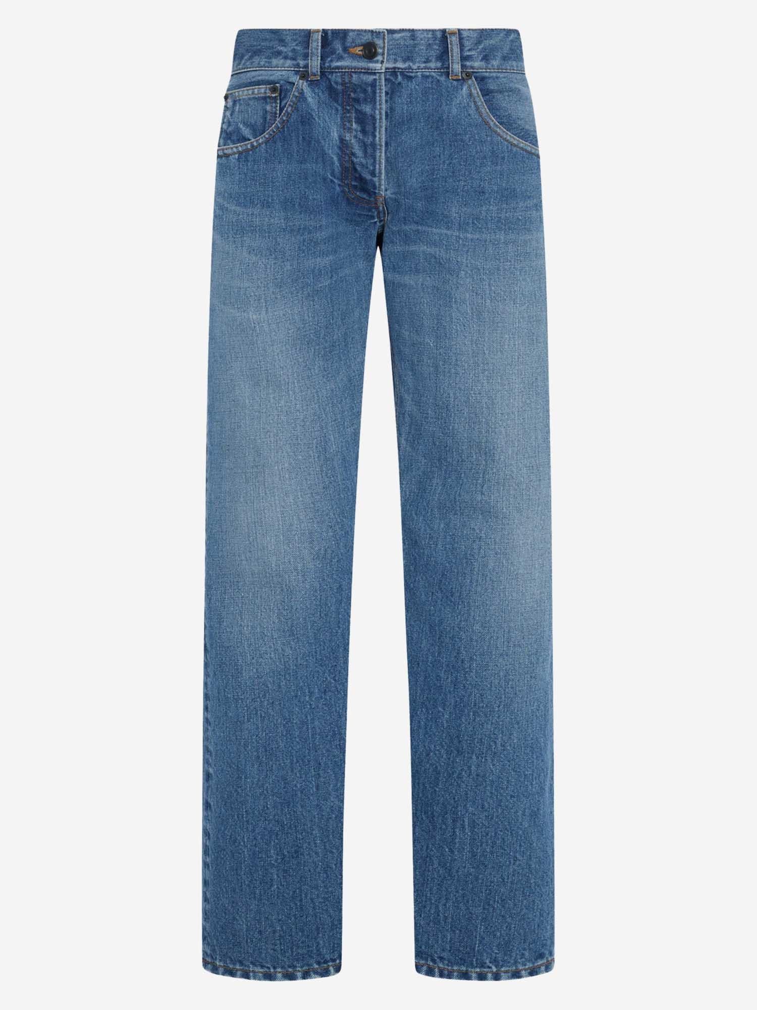 JEANS FIMA IN DENIM DI COTONE 10902W5045 MDI THE ROW 