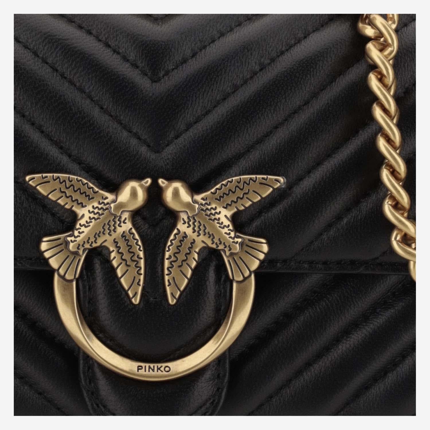 BORSA MINI LOVE ONE 100074 A0GKZ99Q PINKO 