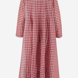 ABITO IN COTONE E SETA A MOTIVO A QUADRI DLWPDOVP01 MULTI PERO 