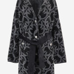 CAPPOTTO IN NYLON CON MOTIVO LOVE BIRDS 105415 A2WYIZ9 PINKO 