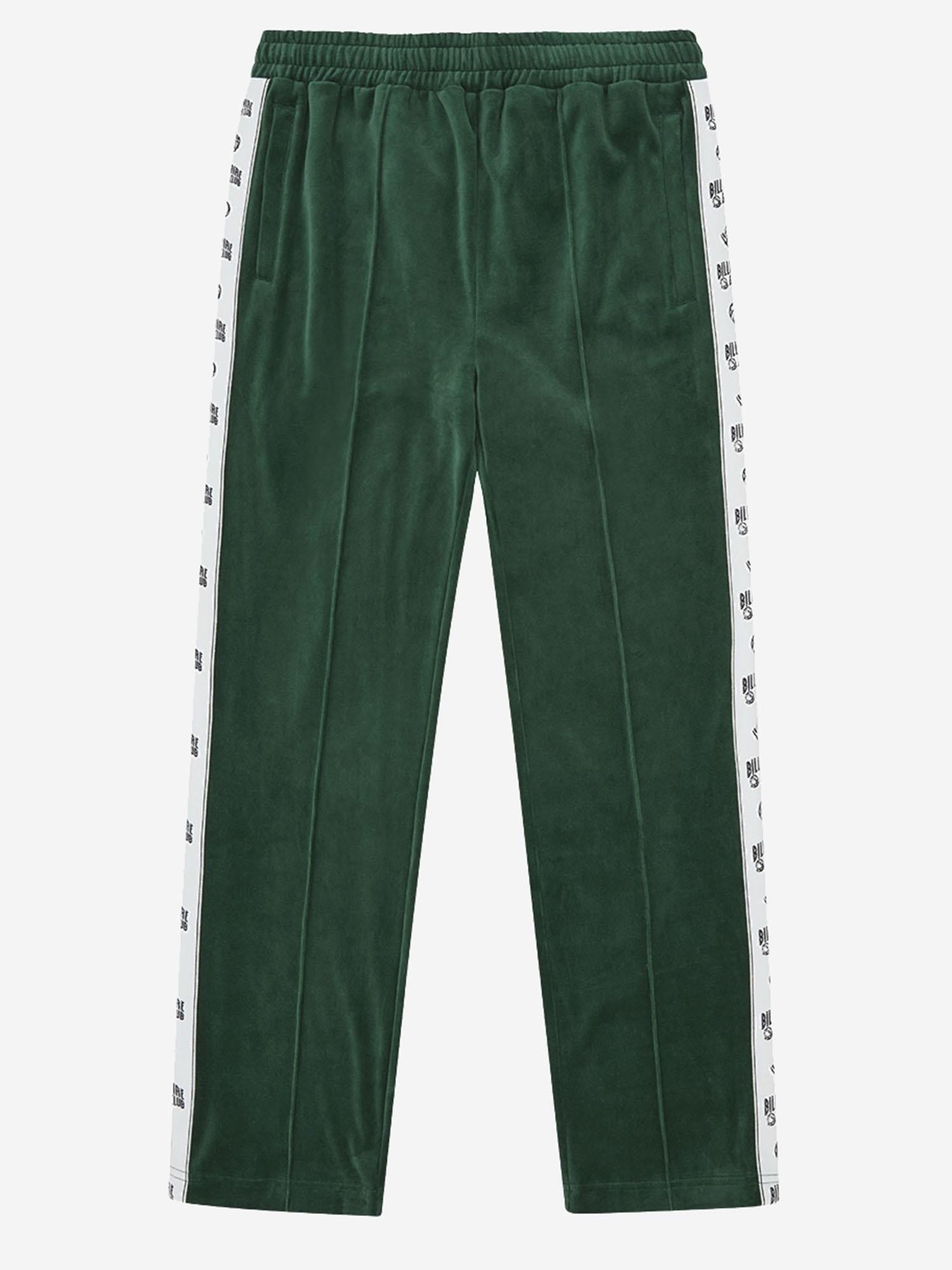 PANTALONI IN MISTO COTONE CON BANDE LATERALI B25315 DARK GREEN BILLIONAIRE BOYS CLUB 