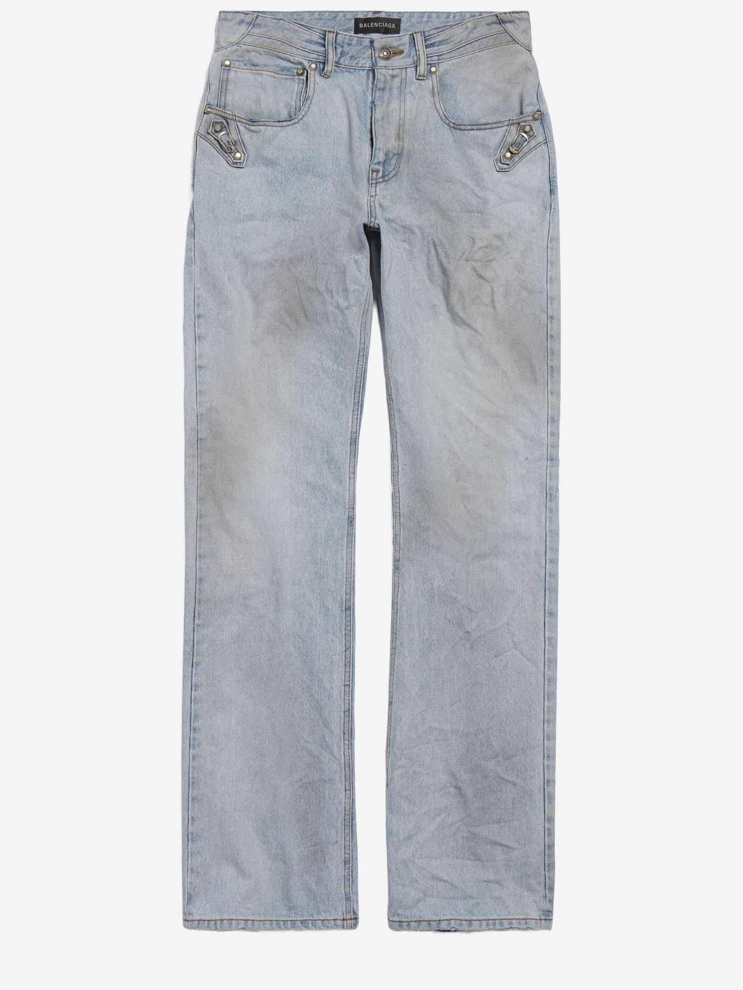 JEANS CITY IN DENIM DI COTONE 849953 TTW744200 BALENCIAGA 