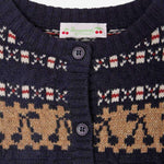 Cardigan in lana senza maniche Janou W05GCAK00036 170 BONPOINT KIDS 