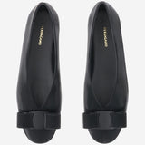 BALLERINE FIOCCO IN PELLE VANNAI 001NERO SALVATORE FERRAGAMO 