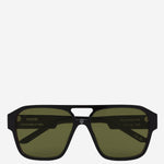 OCCHIALI DA SOLE CON LOGO DOPPIOPONTE BLACKGREEN FACE HIDE 