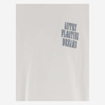 T-shirt in cotone con logo TSPX046W JERSEYWHITE AUTRY 