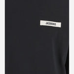 T-SHIRT A MANICHE LUNGHE CON LOGO TSM00570AJ00226 990 JACQUEMUS 