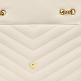 BORSA LOULOU IN PELLE DI AGNELLO TRAPUNTATA 803541 AAEAX9207 SAINT LAURENT 