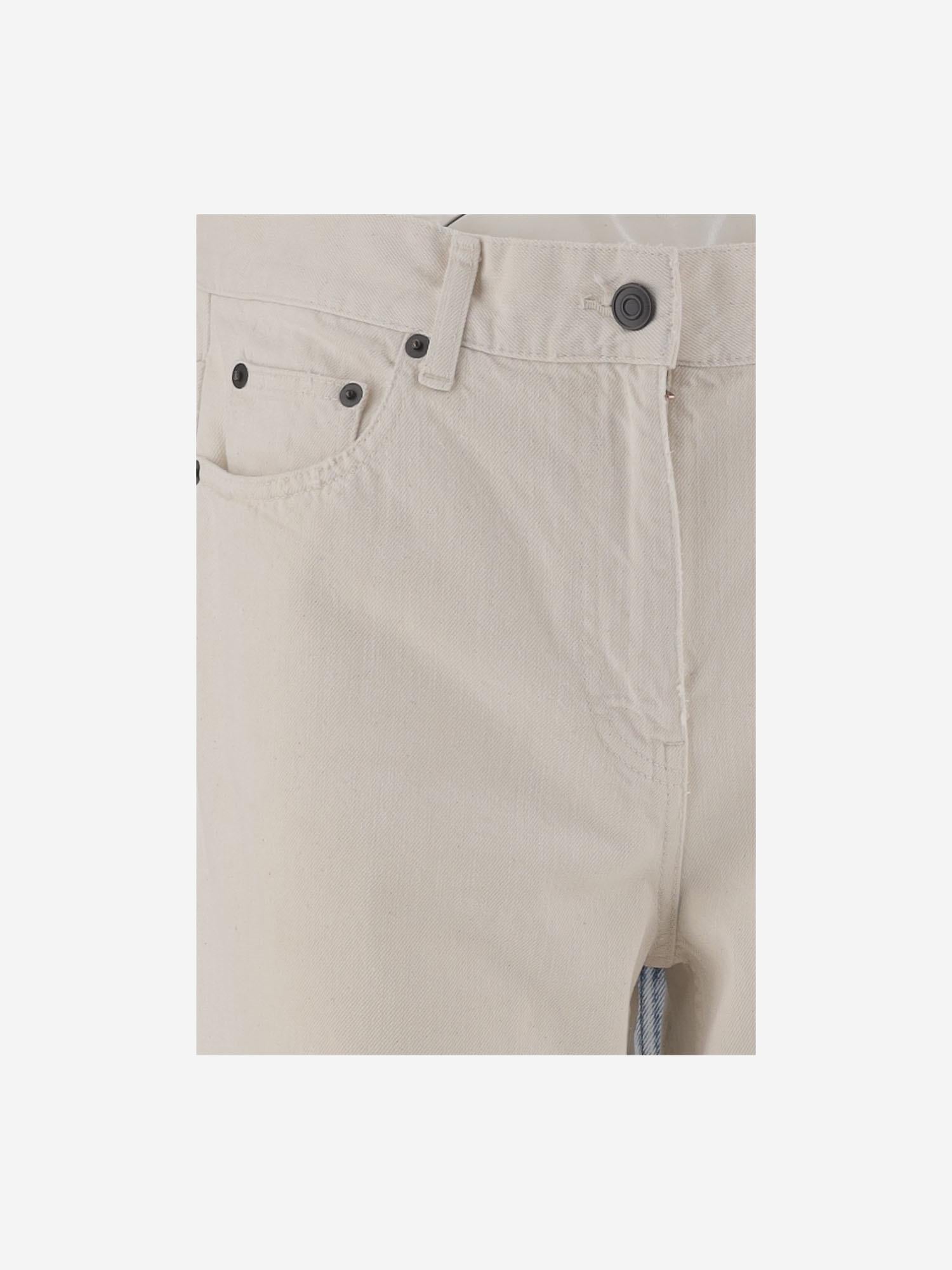 JEANS FARGO IN DENIM DI COTONE 10904W3928 ECR THE ROW 