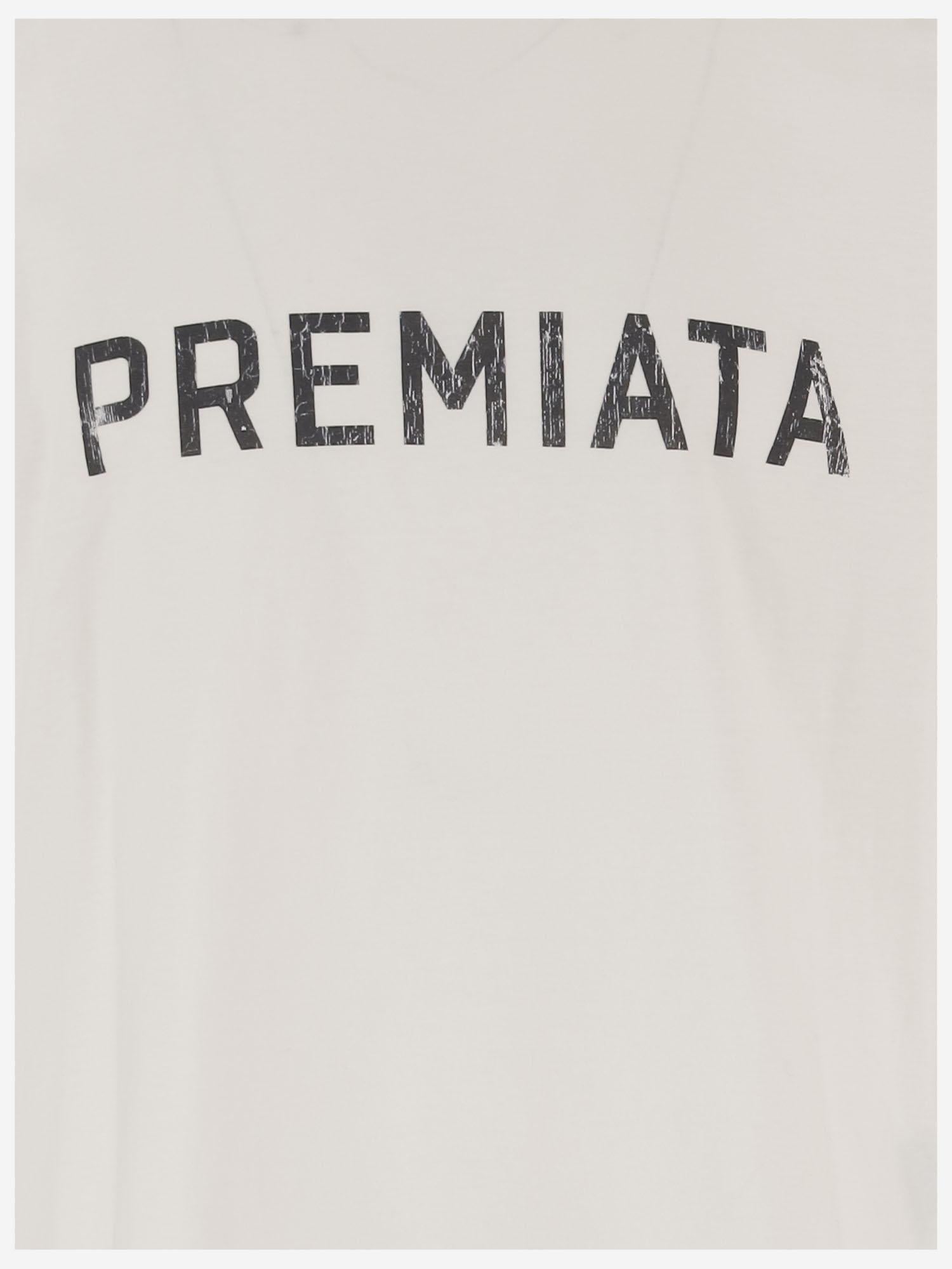 T-SHIRT IN COTONE CON LOGO PA1030 WHITE PREMIATA 
