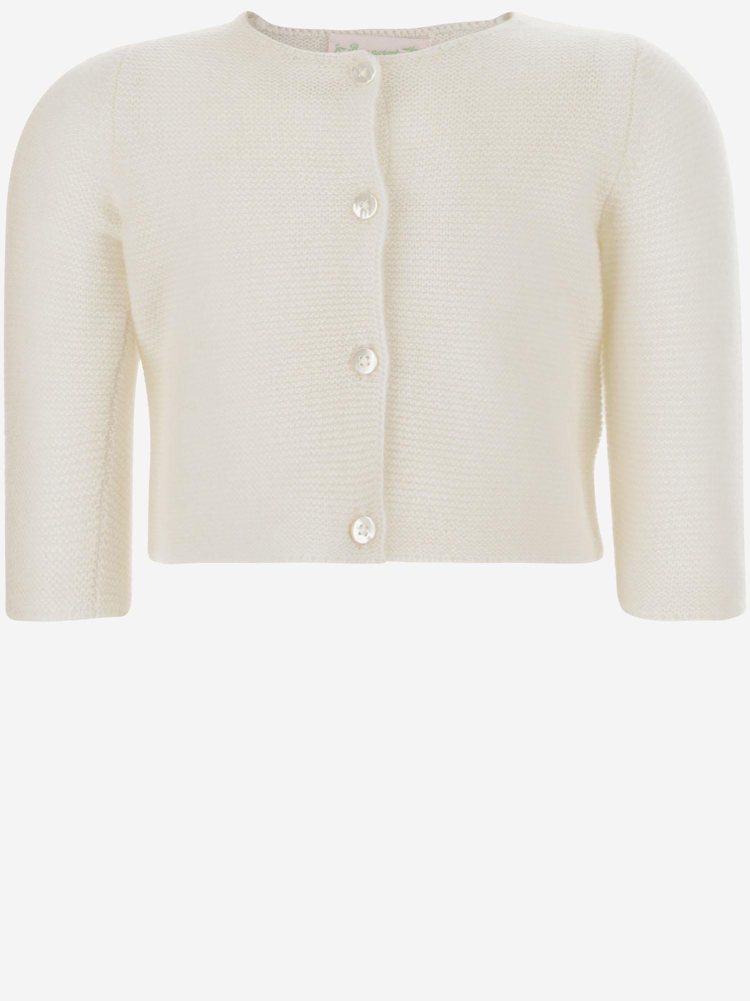 CARDIGAN IN CASHMERE PEBDA2620CA 002 BONPOINT KIDS 