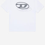 T-SHIRT TVALE OVER IN COTONE J02601 00YI9K100 DIESEL KIDS 