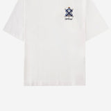 T-SHIRT IN COTONE CON LOGO 44MAA120S26J003100 1000 OFF-WHITE 