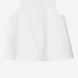 TOP IN COTONE CON FINITURE CHECK 8117437 WHITE BURBERRY KIDS 