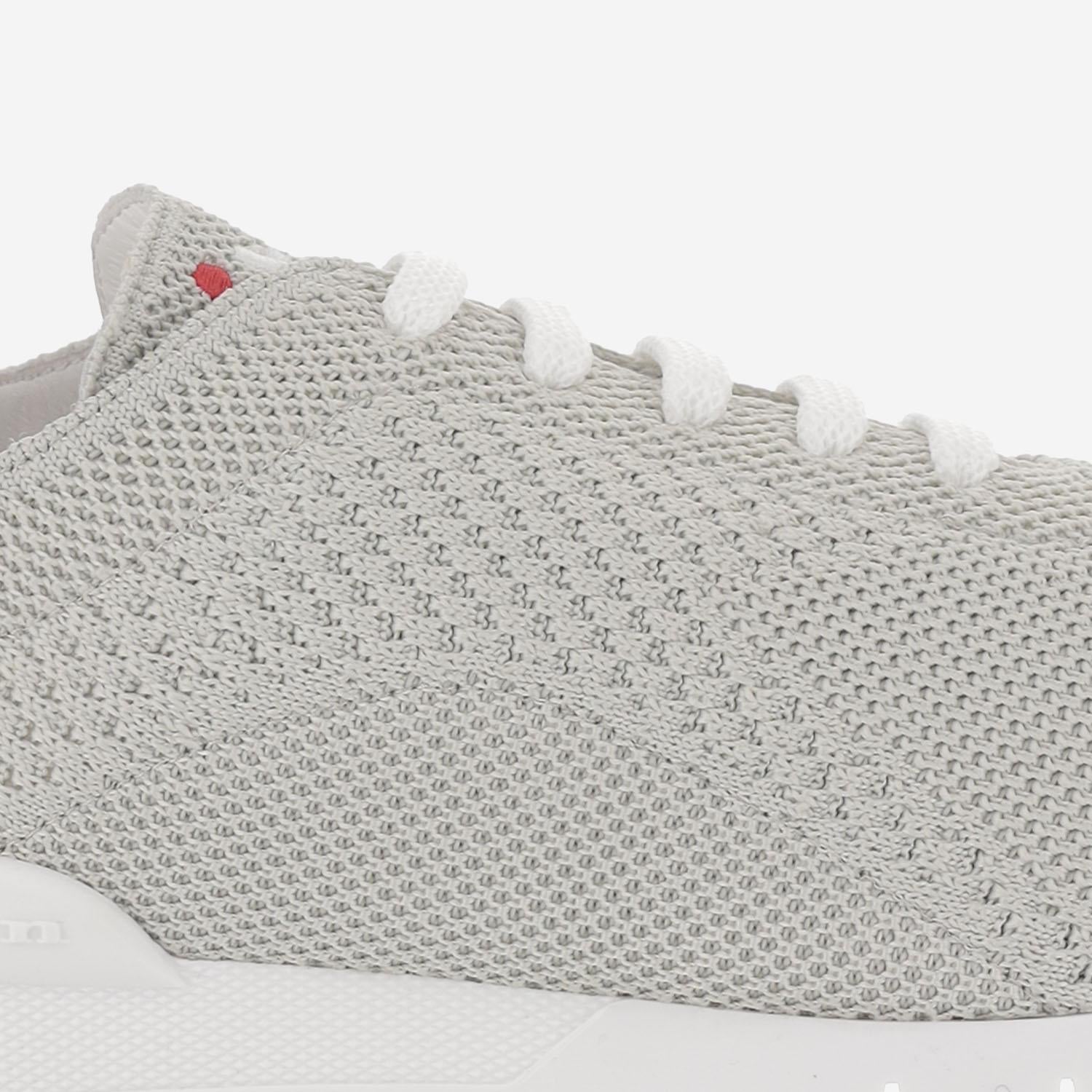 SNEAKERS IN COTONE STRETCH USSFITSN008092601J GHIACCIO KITON 