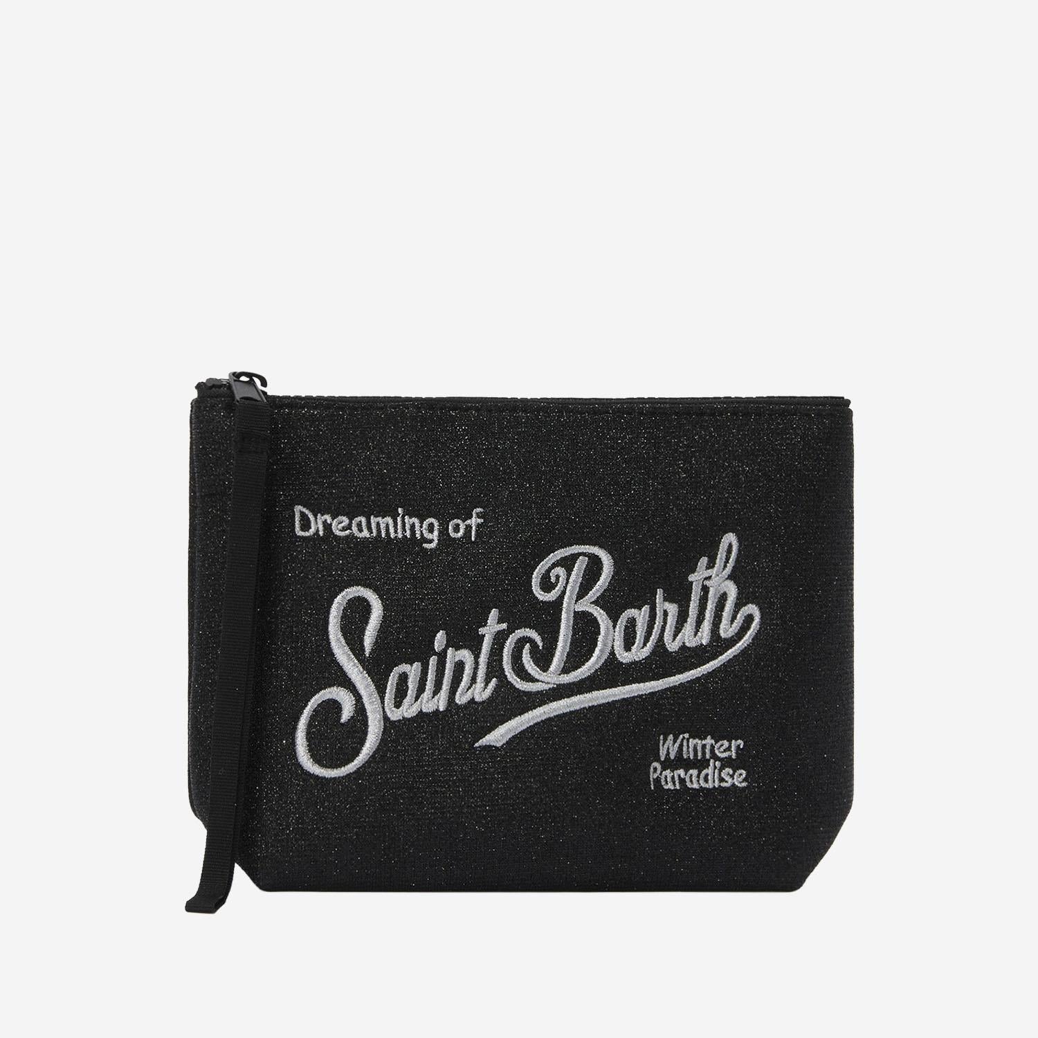 POCHETTE ALINE LUREX CON LOGO ALI0026 00207I MC2 SAINT BARTH 