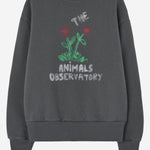 FELPA IN COTONE CON STAMPA LOGO F25031 066DX THE ANIMALS OBSERVATORY KIDS 