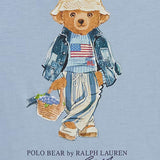 T-SHIRT Polo Bear in jersey di cotone<BR/> 313A11759 002 POLO RALPH LAUREN KIDS 