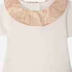 BODY IN COTONE CON COLLETTO A CONTRASTO S06NUNK00007 002 BONPOINT KIDS 