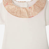 BODY IN COTONE CON COLLETTO A CONTRASTO S06NUNK00007 002 BONPOINT KIDS 