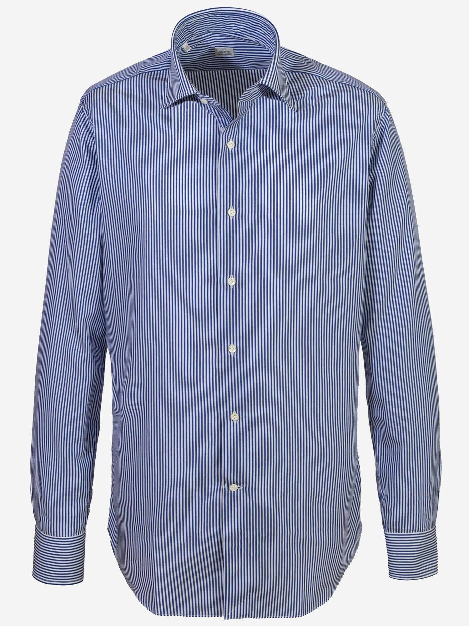 CAMICIA IN COTONE CON MOTIVO A RIGHE BP12G7T W015608 GHERARDI 