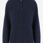 CARDIGAN IN LANA E  CASHMERE 25517101 90 ALLUDE 