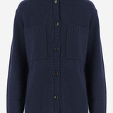 CARDIGAN IN LANA E  CASHMERE 25517101 90 ALLUDE 