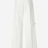 PANTALONI IN COTONE E SETA FR6711 AW7QF0ZNM FENDI 