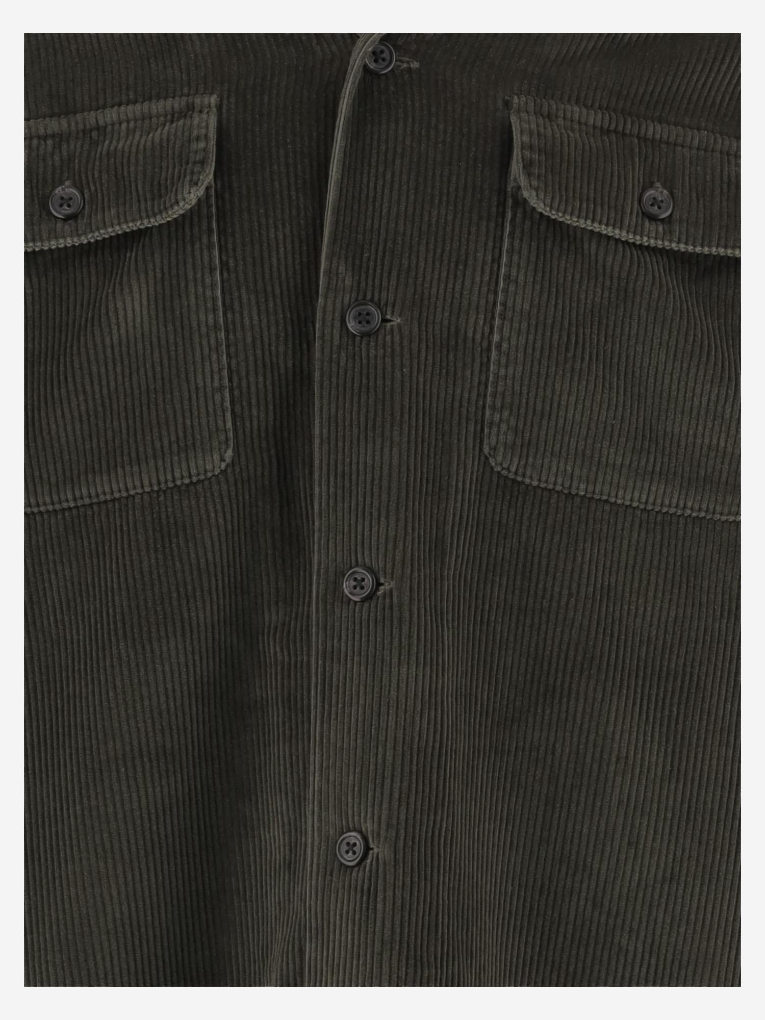 CAMICIA IN VELLUTO DI COTONE 710979621 001 POLO RALPH LAUREN 