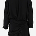 ABITO DRAPPEGGIATO IN SETA 772748 TAN011000 BALENCIAGA 