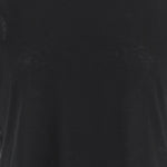 T-SHIRT SERATA IN COTONE E CASHMERE 10491K705 BLK THE ROW 