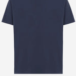 T-SHIRT IN COTONE CON STAMPA LOGO ARN0001 00860I MC2 SAINT BARTH 