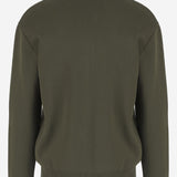 FELPA IN MISTO VISCOSA CON LOGO JAPMB5KD KNITALGAE AUTRY 