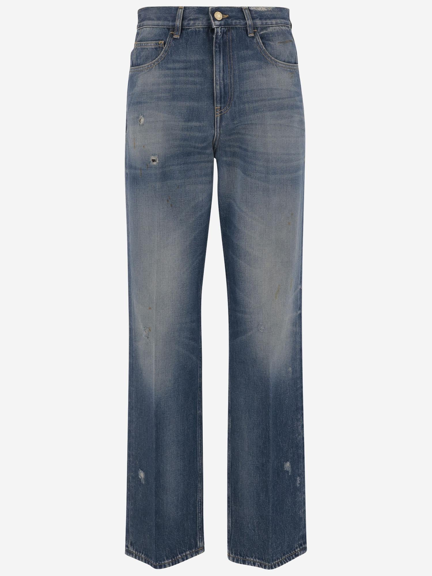JEANS IN DENIM DI COTONE GWP02133P001851 50100 GOLDEN GOOSE 