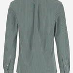 CAMICIA IN COTONE STRETCH CON LOGO 710929344 024 POLO RALPH LAUREN 