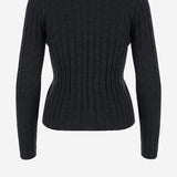 MAGLIONE IN LANA CON MOTIVO A RIGHE 25564024 490 ALLUDE 