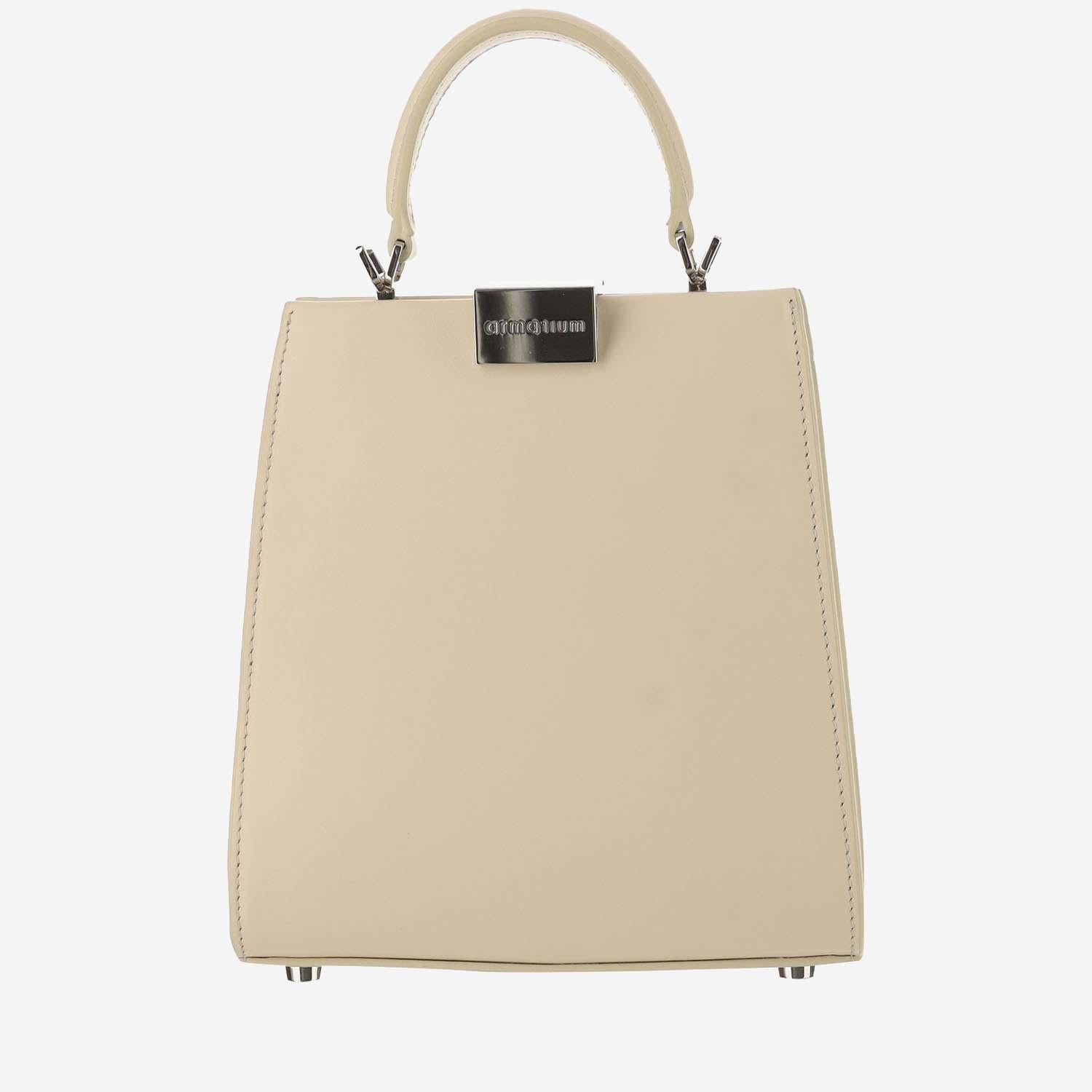 BORSA A MANO ANNA MINI IN PELLE<BR/> ARMTMBA03 LE02012 ARMARIUM 