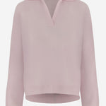 MAGLIONE CON COLLETTO A V IN CASHMERE KNJP21106 292 ARCH4 