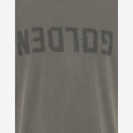 T-SHIRT IN COTONE CON LOGO GMP01220 P00067135479 GOLDEN GOOSE 