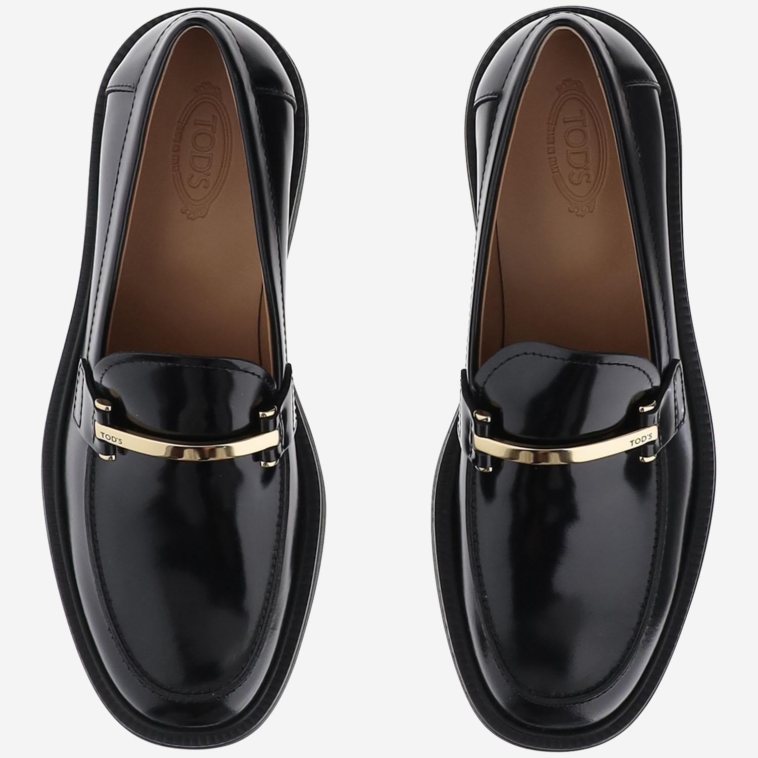 Mocassini in pelle XXW20L0JO70SHA B999 TODS 